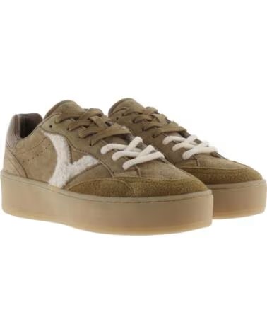 VICTORIA ZAPATILLAS TURIN SERRAJE Y BORREGUITO 1265104 TAUPE