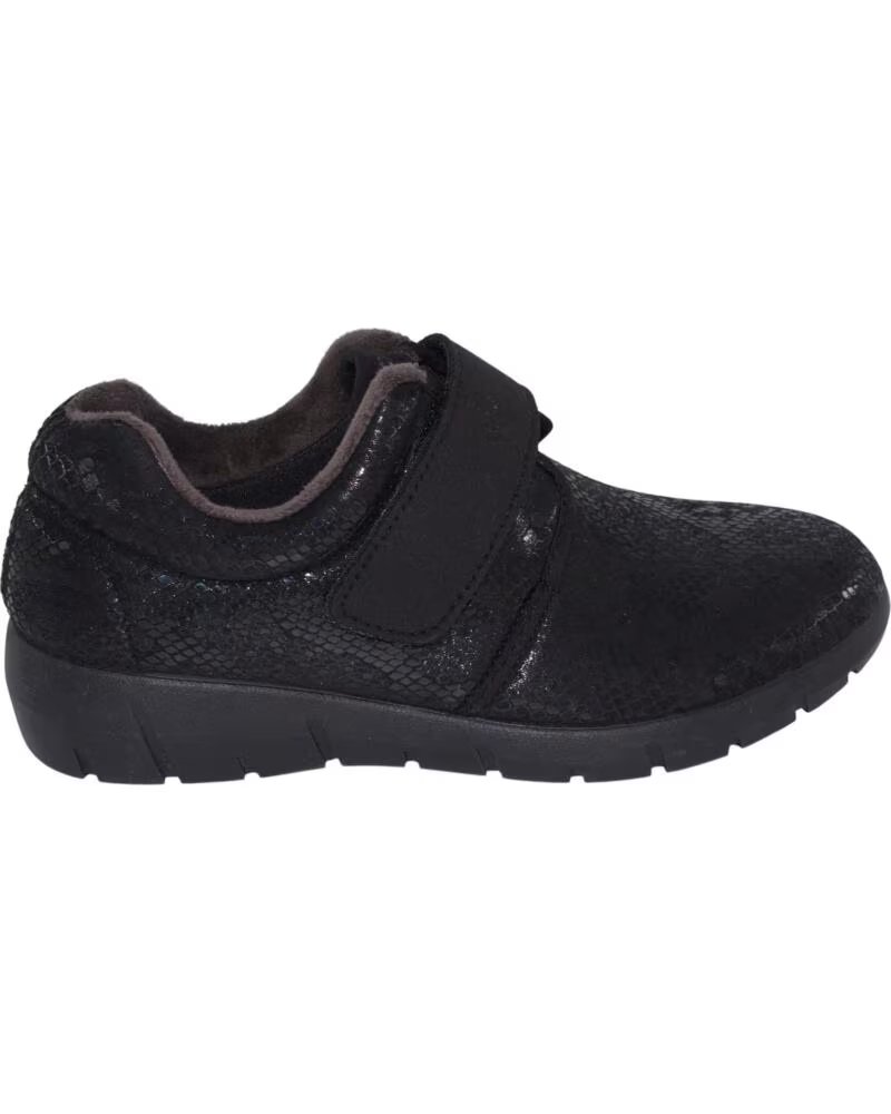 SEVILLAS BASKETS CONFORT EN LYCRA 2284795X POUR FEMME NEGRO