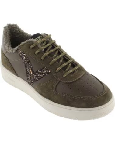 VICTORIA ZAPATILLAS MADRID GLITTER Y BORREGUITO 1258281 KAKI
