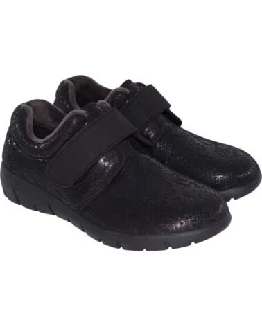 SEVILLAS BASKETS CONFORT EN LYCRA 2284795X POUR FEMME NEGRO