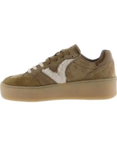 VICTORIA ZAPATILLAS TURIN SERRAJE Y BORREGUITO 1265104 TAUPE