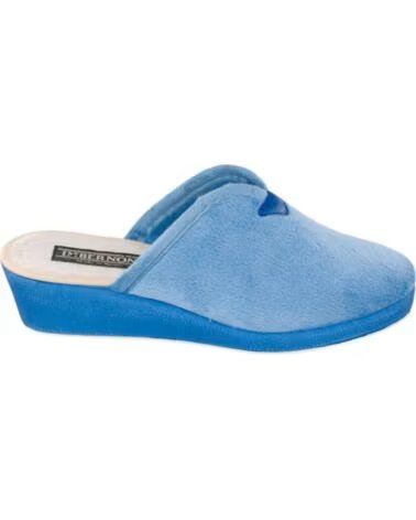 SEVILLAS CHAUSSURE DE MAISON COMPENSÉE HAUTE 694 POUR FEMME BLEU AZUL