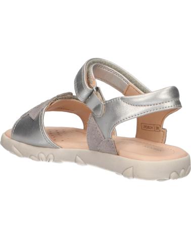Sandalen für Mädchen GEOX J928ZA 0AJ77 J SANDAL C1007 SILVER