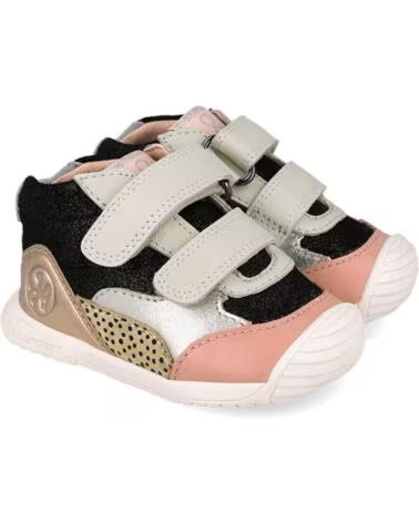 BIOMECANICS BOTAS PARA MENINA 261106 BIOGATEO CASUAL PRETO A054 NEGROA054