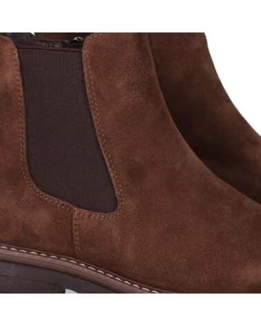 CHIKA10 SABELA 06 BOTTINES EN CROÛTE DE CUIR POUR FEMME TAN CUERO-TAN