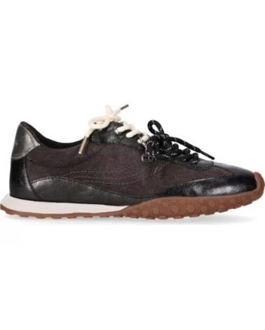DAMEN LEDER SPORT SNEAKER CHIKA10 VEGA 01 GRAU GRIS-GREY