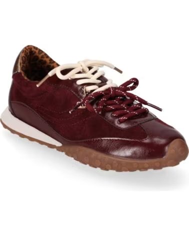 CHIKA10 VEGA 01 DAMEN SNEAKER VELOURSLEDER BORDEAUX BURDEOS-BURGUNDY