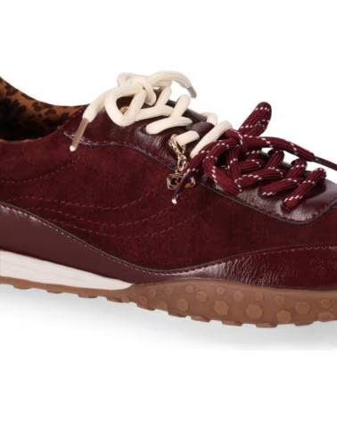 CHIKA10 VEGA 01 DAMEN SNEAKER VELOURSLEDER BORDEAUX BURDEOS-BURGUNDY
