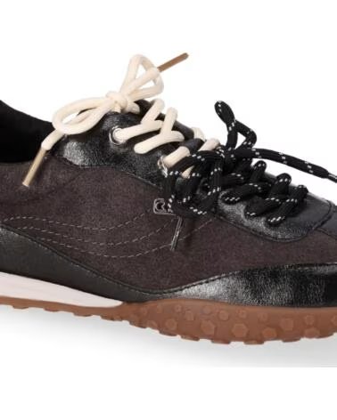 DAMEN LEDER SPORT SNEAKER CHIKA10 VEGA 01 GRAU GRIS-GREY