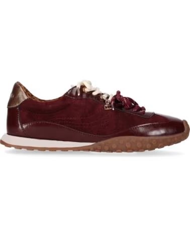 CHIKA10 VEGA 01 DAMEN SNEAKER VELOURSLEDER BORDEAUX BURDEOS-BURGUNDY