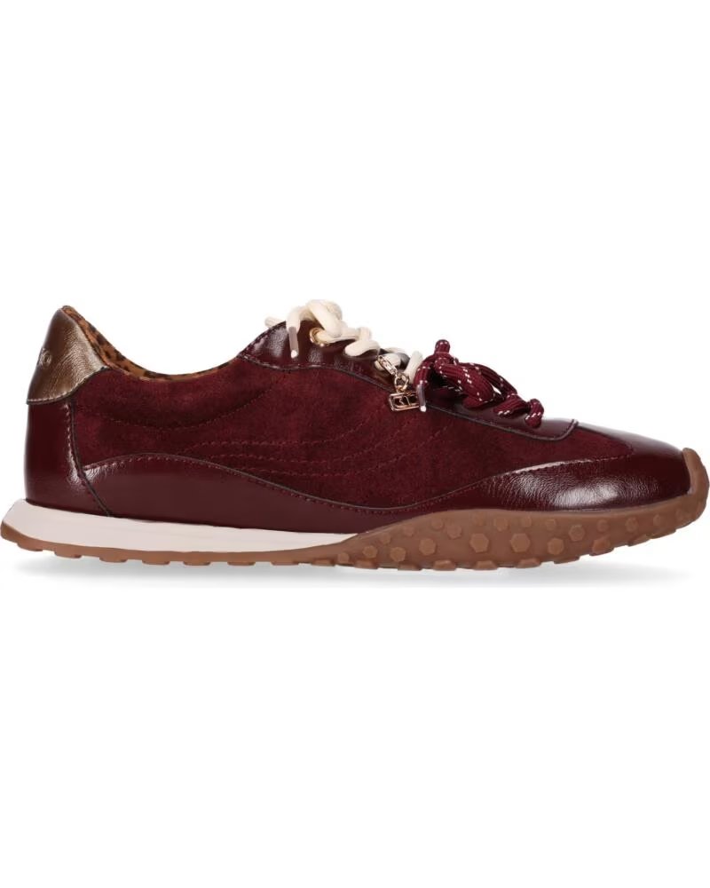 CHIKA10 VEGA 01 DAMEN SNEAKER VELOURSLEDER BORDEAUX BURDEOS-BURGUNDY