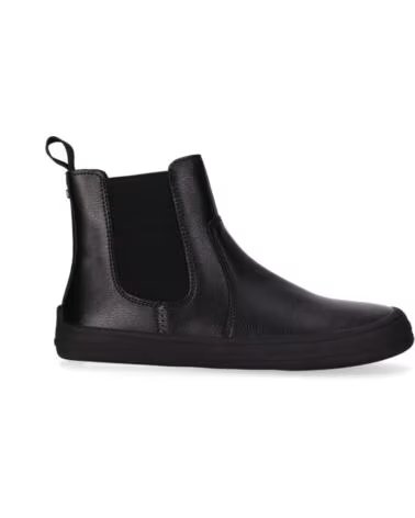 CHIKA10 BF STELLA 03 BOTTINES BAREFOOT EN CUIR POUR FEMME NEGRO-BLACK