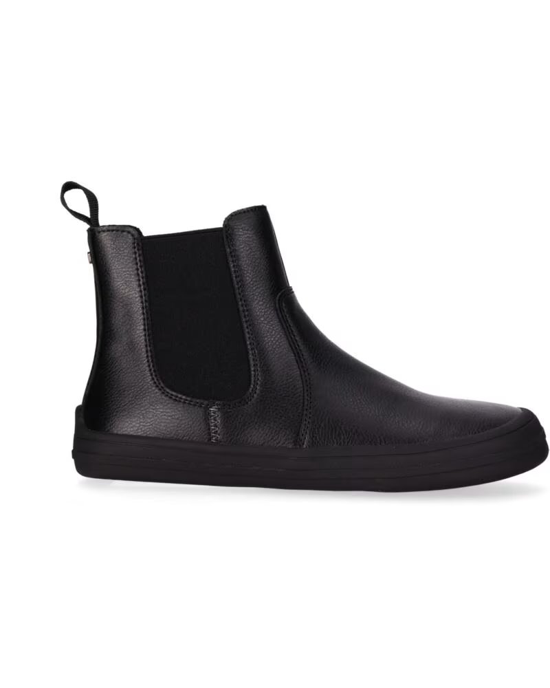 CHIKA10 BF STELLA 03 BOTTINES BAREFOOT EN CUIR POUR FEMME NEGRO-BLACK