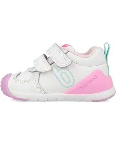 BIOMECANICS SAPATILHAS PARA MENINA 261136G BÁSICO BRANCO ROSA BLANCOROSAB113