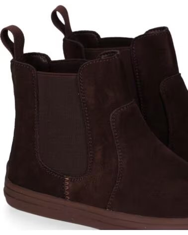 BOTTINES CHELSEA BAREFOOT EN CROÛTE DE CUIR CHIKA10 BF STELLA 03 MARRON MARRON-BROWN