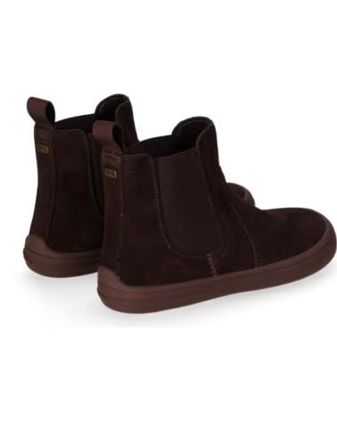 BOTTINES CHELSEA BAREFOOT EN CROÛTE DE CUIR CHIKA10 BF STELLA 03 MARRON MARRON-BROWN