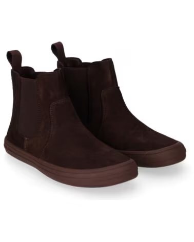 BOTTINES CHELSEA BAREFOOT EN CROÛTE DE CUIR CHIKA10 BF STELLA 03 MARRON MARRON-BROWN