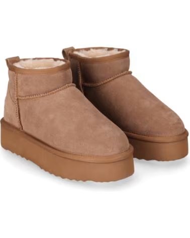 CHIKA10 SIDNEY 01 BOTTINES PLATEFORME FEMME CAMEL CAMEL-CAMEL