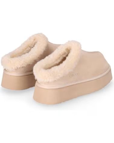CHIKA10 SIDNEY 02 PLATEAU-SCHUHE IN BEIGE BEIG-BEIGE