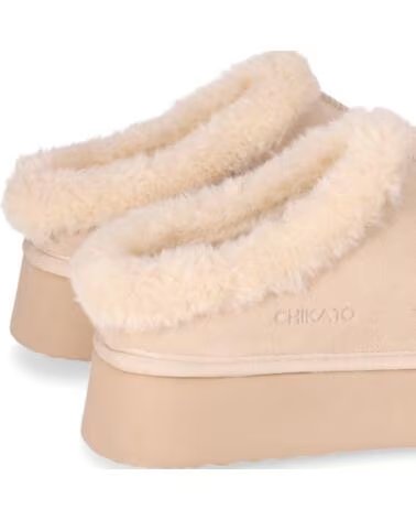 CHIKA10 SIDNEY 02 PLATEAU-SCHUHE IN BEIGE BEIG-BEIGE
