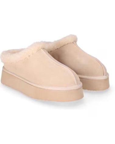 CHIKA10 SIDNEY 02 PLATEAU-SCHUHE IN BEIGE BEIG-BEIGE