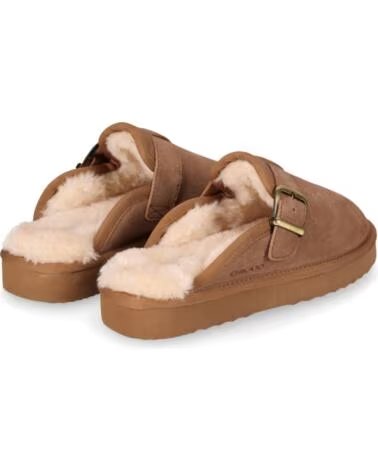 CHIKA10 DARWIN 02 SAPATOS CAMURÇA MULHER PLANOS CAMEL CAMEL-CAMEL