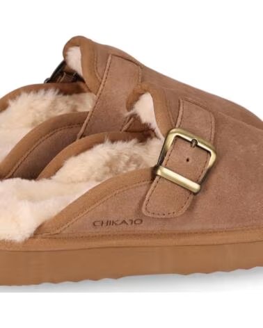 CHIKA10 DARWIN 02 SAPATOS CAMURÇA MULHER PLANOS CAMEL CAMEL-CAMEL
