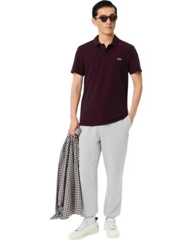LACOSTE POLO REGULAR FIT MISTO COTONE OXALIS