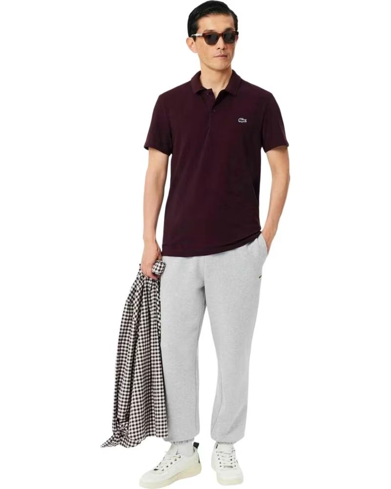 LACOSTE POLO REGULAR FIT MISTO COTONE OXALIS