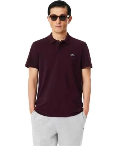 LACOSTE POLO REGULAR FIT MISTO COTONE OXALIS