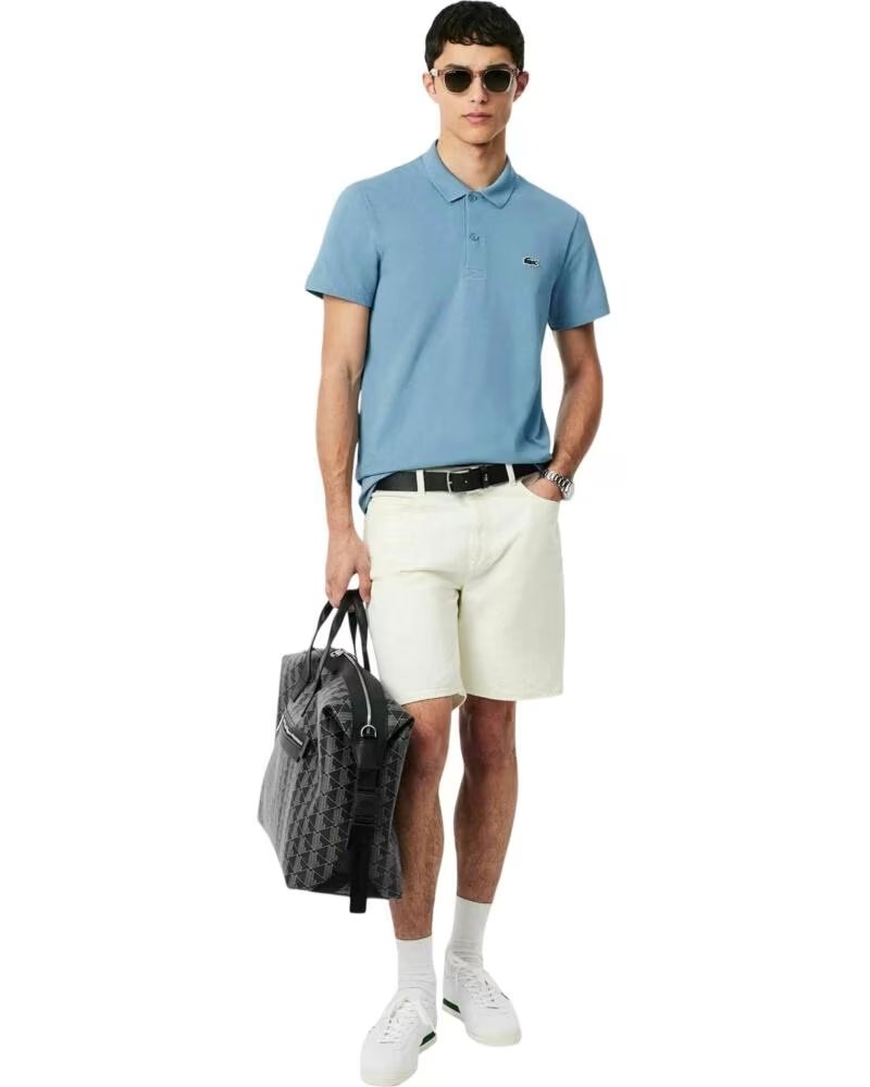 LACOSTE POLO REGULAR FIT MÉLANGE DE COTON ARAL