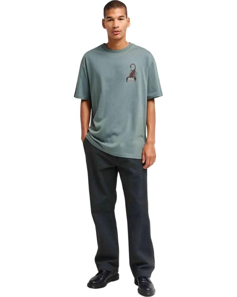RVCA CAMISETA SCORPO SS BALSAM GREEN