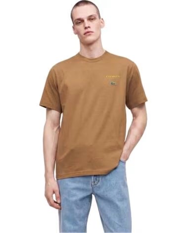 LACOSTE CAMISETA PREMIUM PRINTED JERSEY T-SHIRT COOKIE