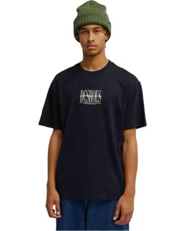 DC SHOES T-SHIRT BREAK THE CHAIN HSS BLACK EDYZT04489