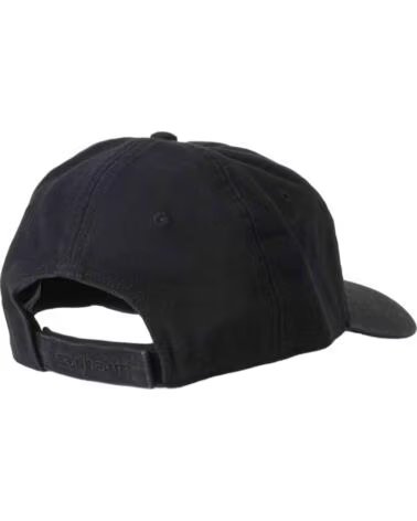 CARHARTT WIP BONÉ CANVAS CAP BLACK I037182