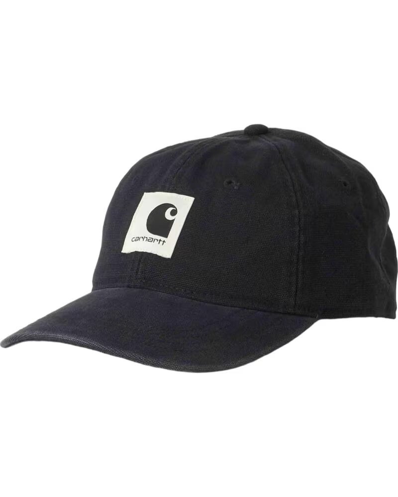 CARHARTT WIP BONÉ CANVAS CAP BLACK I037182