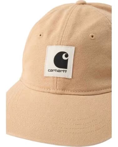 CARHARTT WIP BONÉ CANVAS CAP DUSTY H BROWN