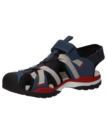 GEOX SANDALIAS NINO MODELO J BOREALIS BOY COLOR AZUL C0735