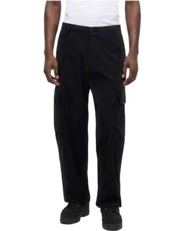 CARHARTT WIP CALÇAS CARGO KADE PRETO