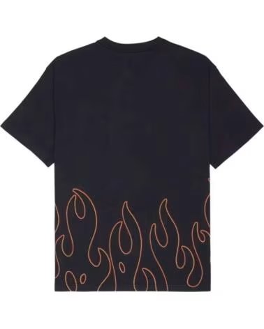 DC SHOES CAMISETA MANGA CORTA BURNING DIAMONDS HSS NEGRO