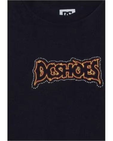 DC SHOES CAMISETA MANGA CORTA BURNING DIAMONDS HSS NEGRO