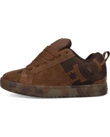 DC SHOES SNEAKER COURT GRAFFIK BROWN EDYS100014-214