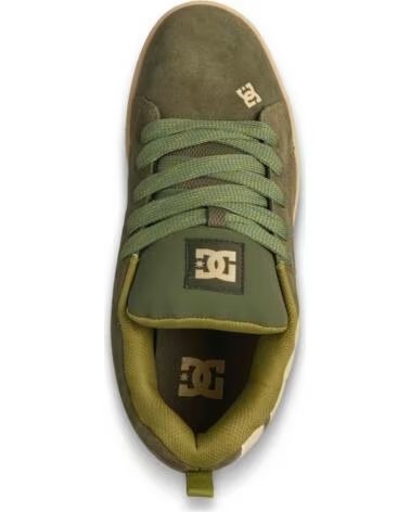 DC SHOES ZAPATILLAS COURT GRAFFIK LIGHT OLIVE-OYSTER