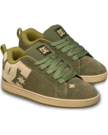 DC SHOES ZAPATILLAS COURT GRAFFIK LIGHT OLIVE-OYSTER