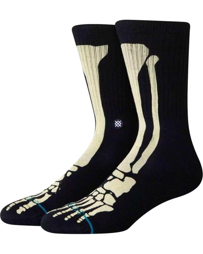 STANCE CALZINI BONES 3 BLACK