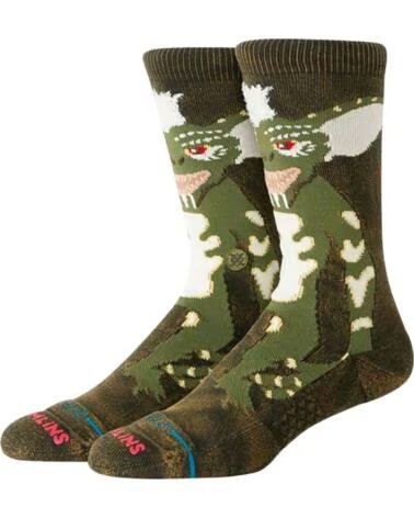 STANCE Calcetines Stripe Gremlins Crew Dark Green en verde para unisex DARK GREEN