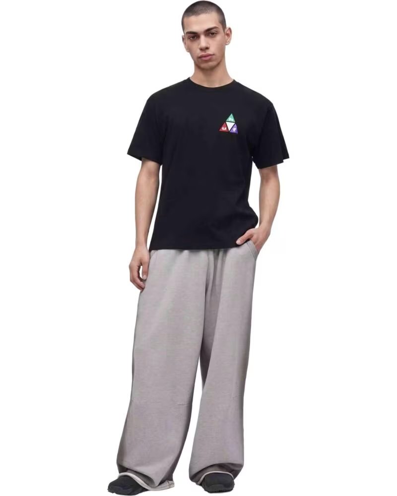 T-SHIRT HUF PRISM TT SS TEE BLACK-TEAL