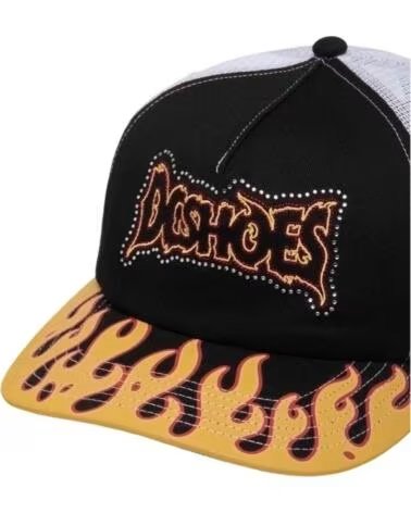 DC SHOES BONÉ BURNING BRIM BLACK
