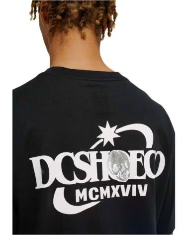 DC SHOES CAMISETA SKULL AND STAR HSS BLACK EDYZT04507