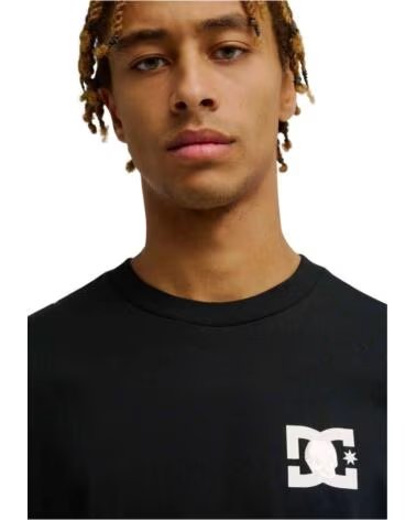 DC SHOES CAMISETA SKULL AND STAR HSS BLACK EDYZT04507